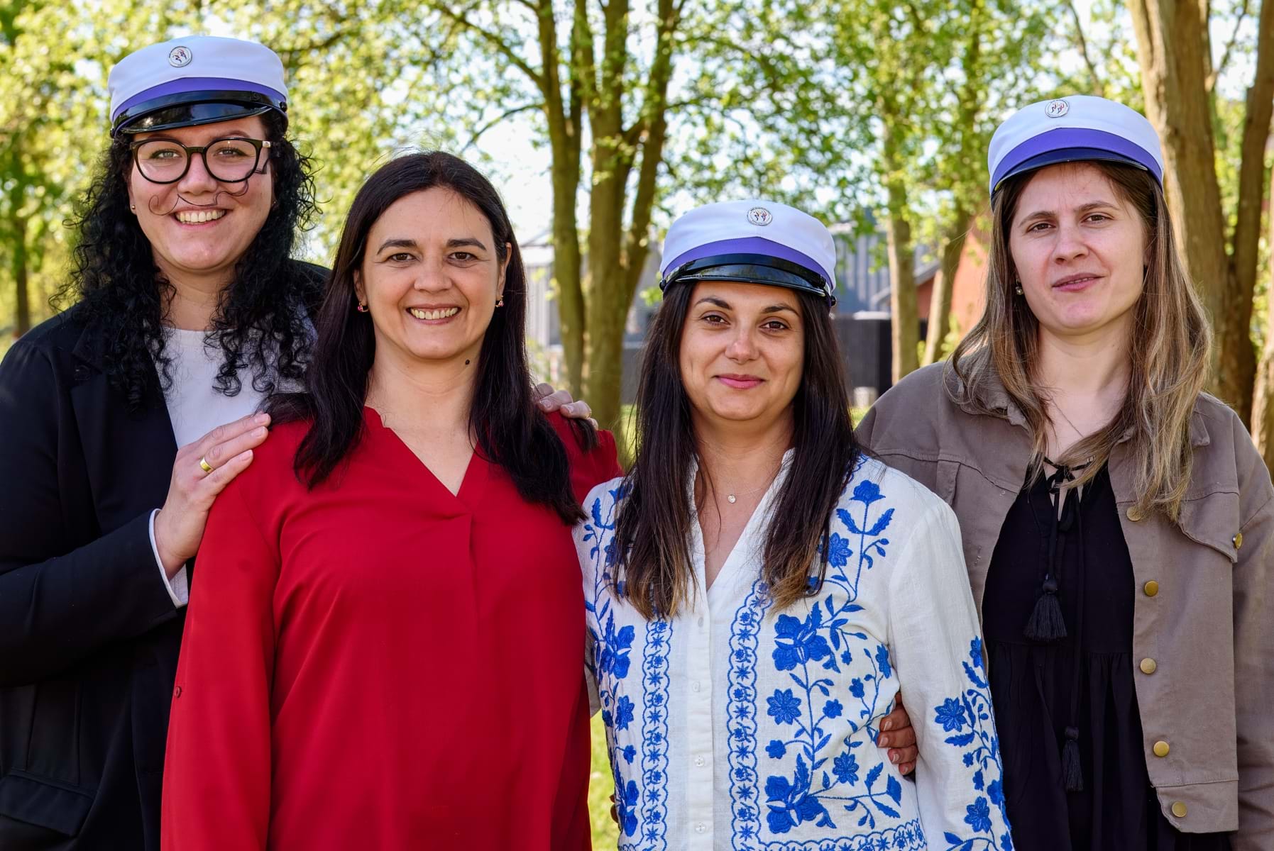 Rumyana, Eva, Petronela-Madalina og Renata