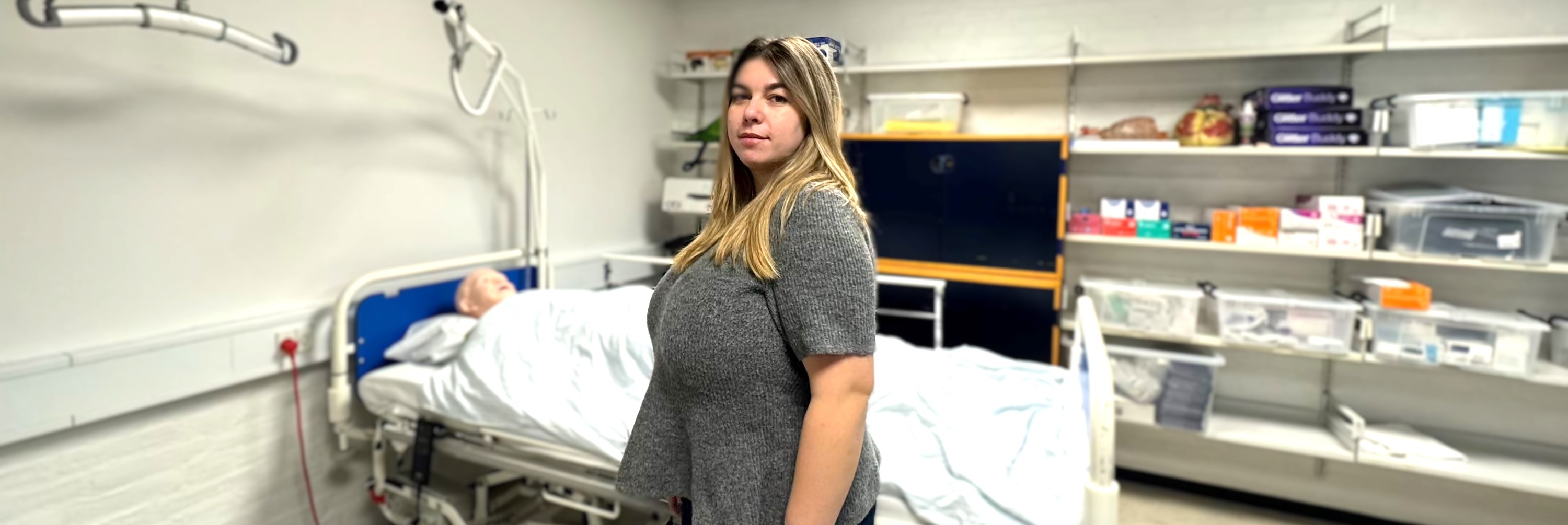 Ermina fik nye venner på vejen til SOSU