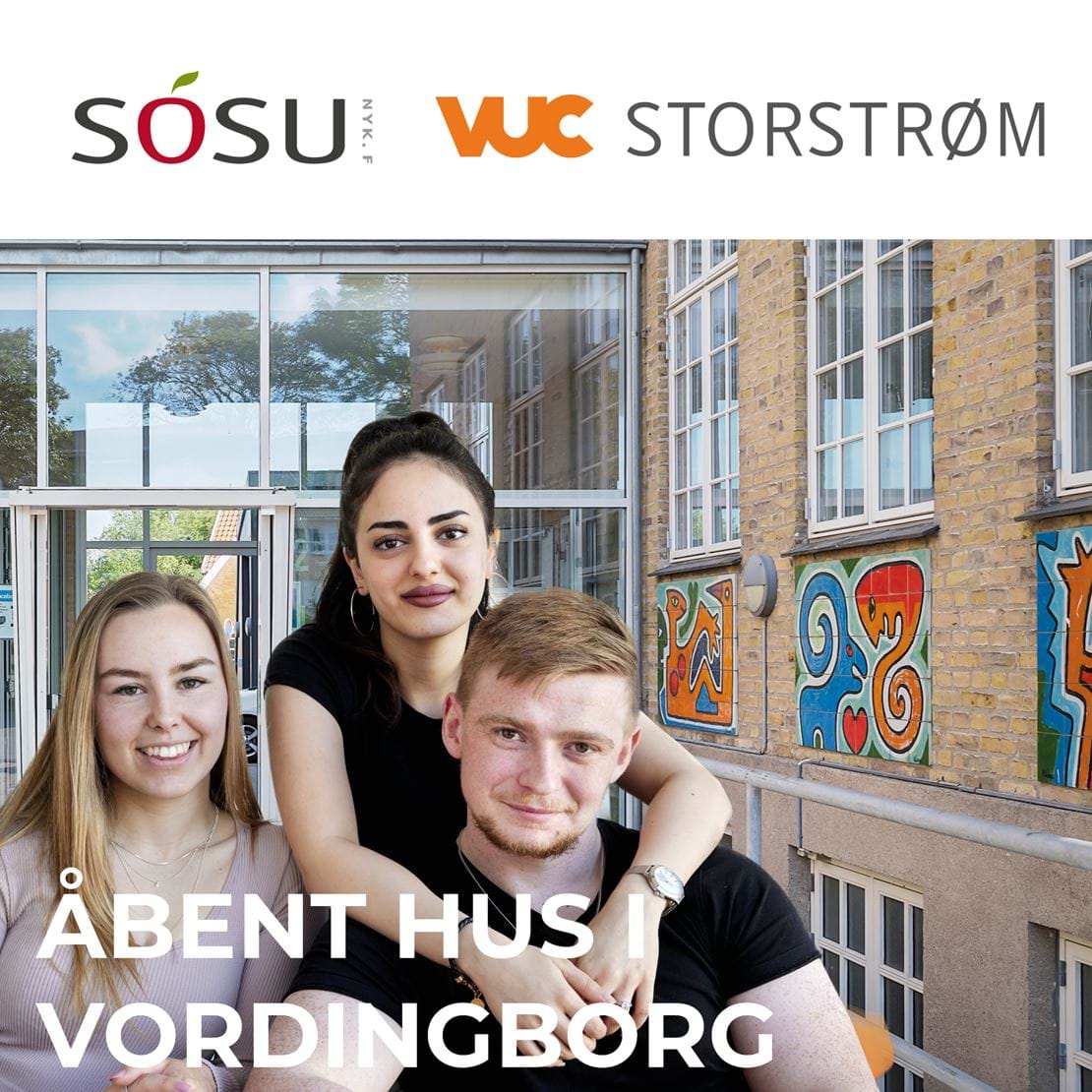 Åbent hus i Vordingborg ved VUC Storstrøm og SOSU Nykøbing Falster.
