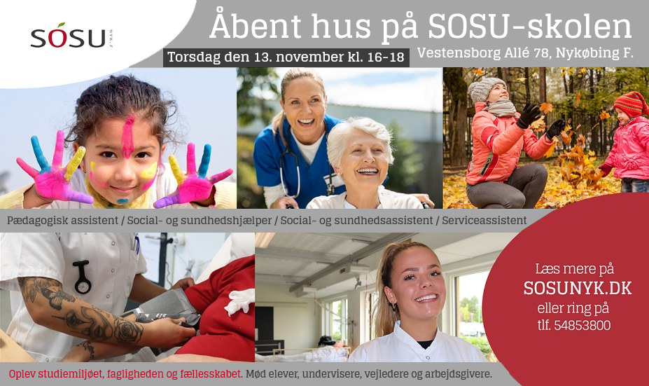 Åbent hus på SOSU Nykøbing Falster