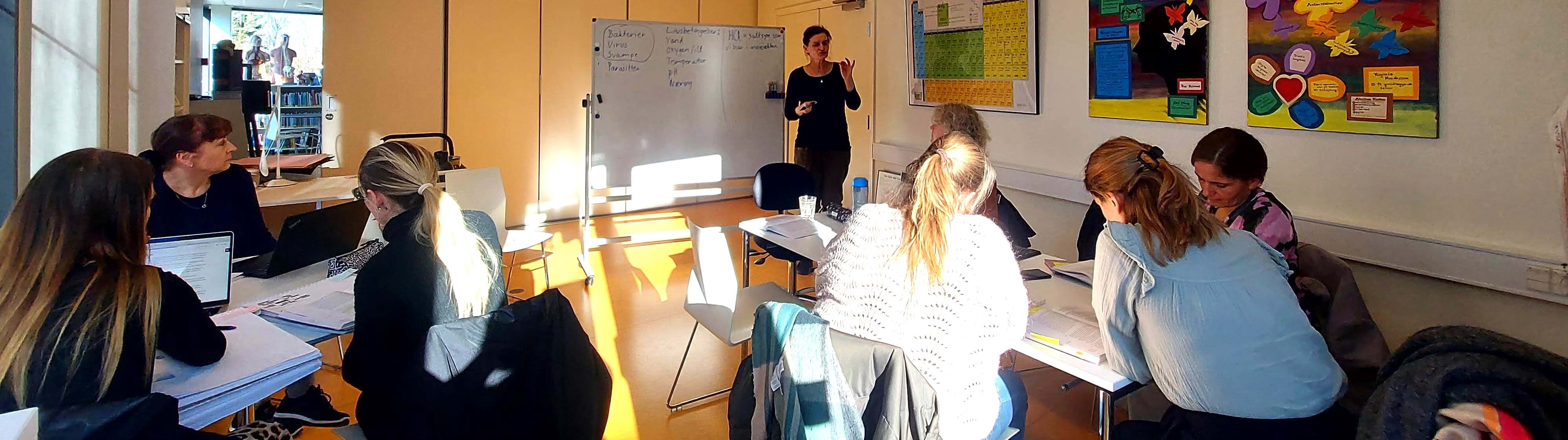 Lektiecafé på SOSU-skolen